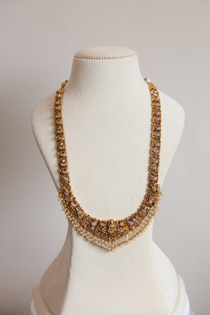Premium Goddess Long Chain with Earring