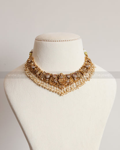 Premium Goddess Necklace with Earring