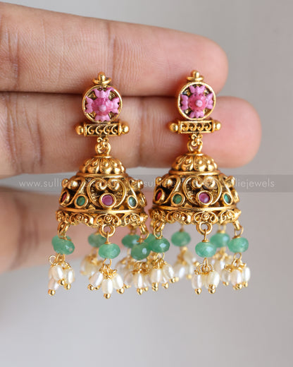 Premium Meenakari Venkateshwara Lakshmi & Lord Krishna Bridal Combo ( 3 piece )