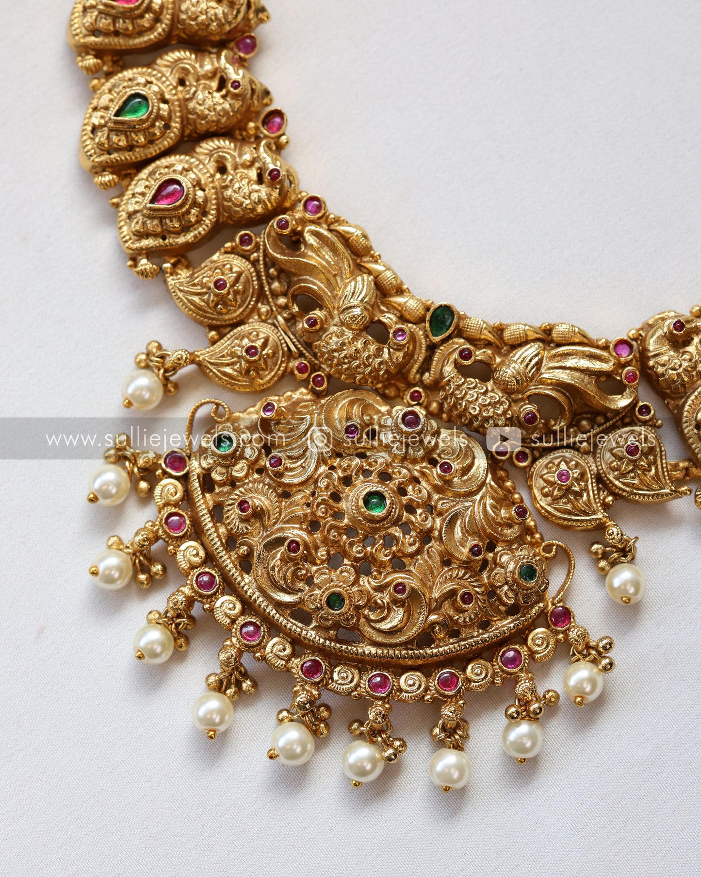 No Idol Premium Mint Bridal Combo with Tikka ( 5 piece )