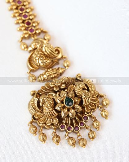 1079 - Premium 3D Peacock Tikka
