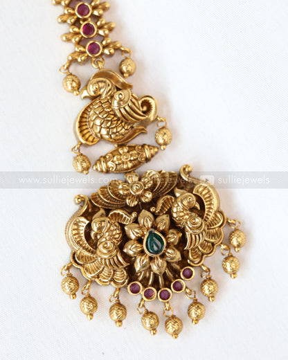 1079 - Premium 3D Peacock Tikka