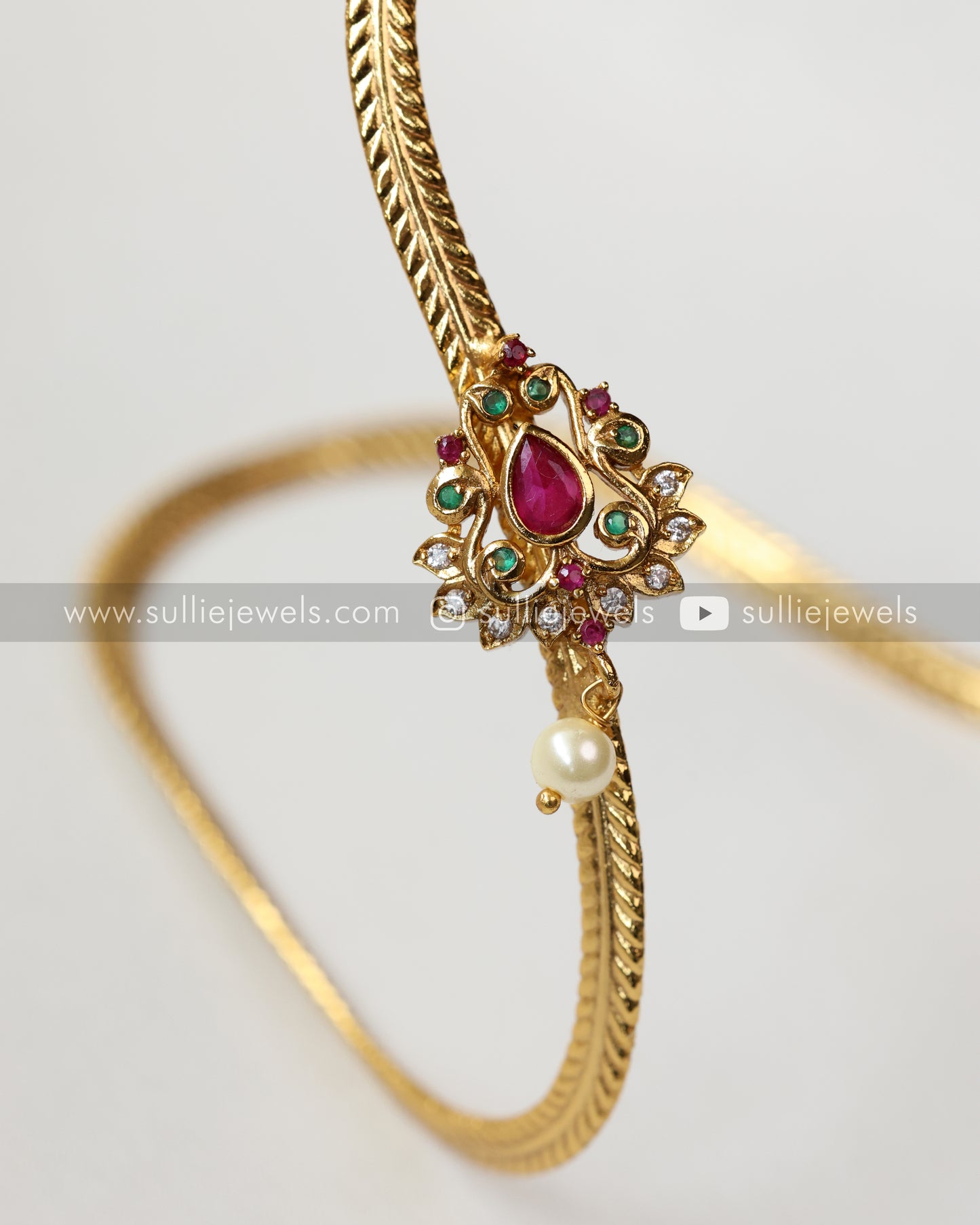 Pink Stone Minimal Armlet