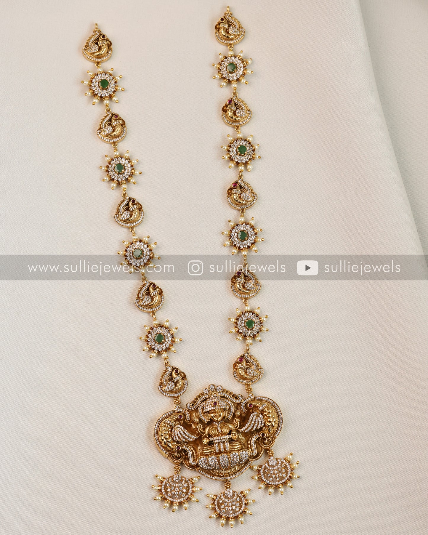 Premium Stone Lakshmi Bridal Combo ( 4 piece )