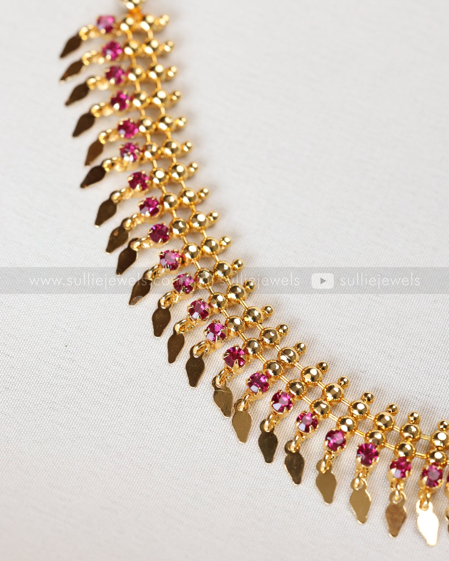 3928 - Kerala Style Premium Elakkathali Necklace