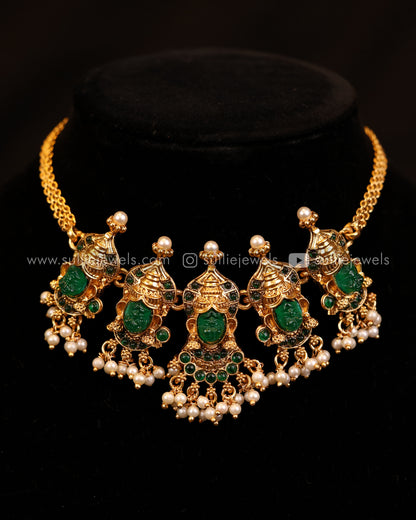 Detailed Goddess Choker Set