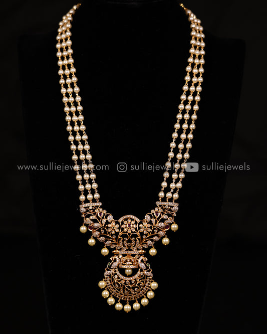 Pearl Haram / Long Chain with Chandbali design