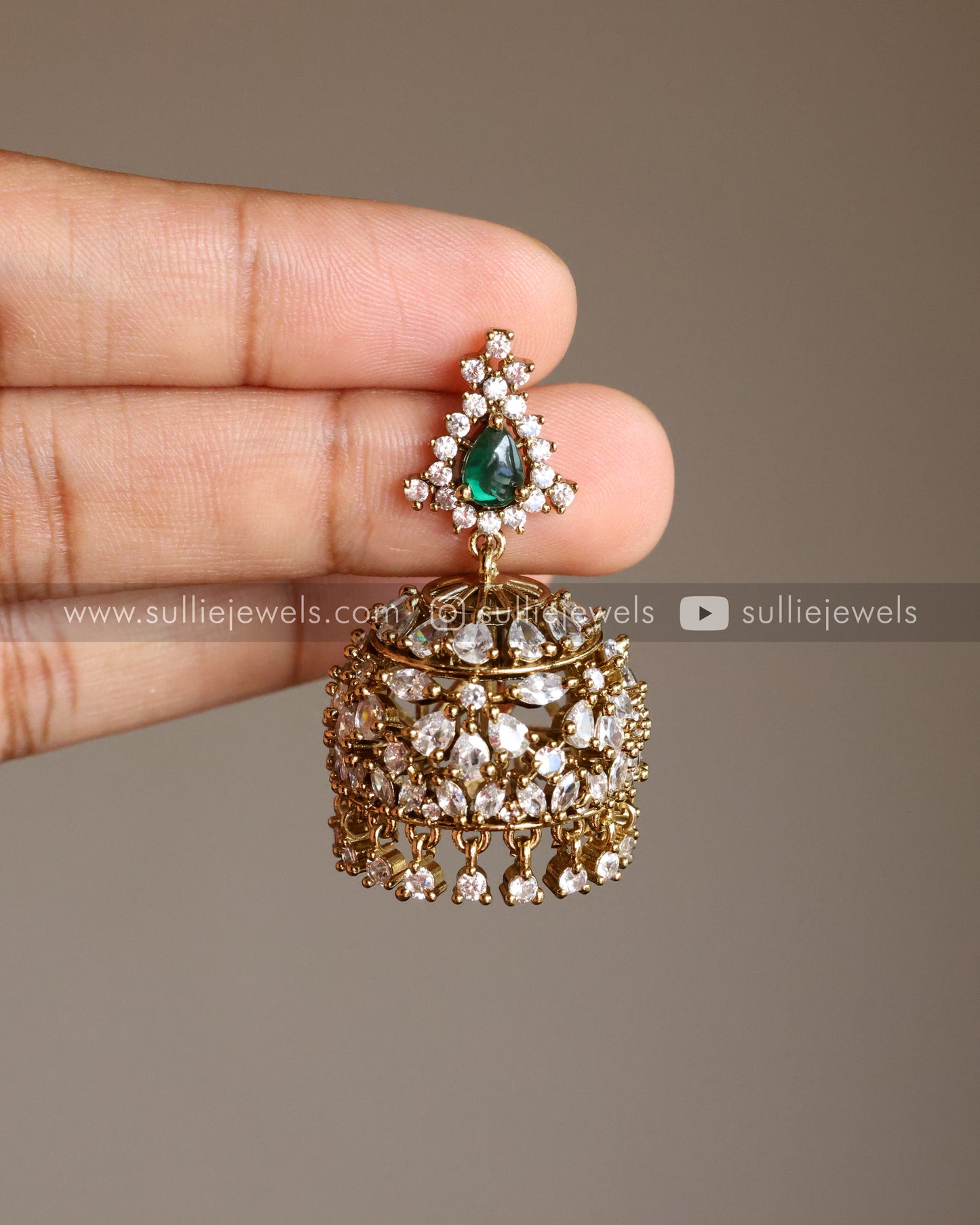 Premium AD Ball Jhumka
