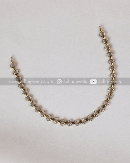 Diamond Lookalike Necklace Set