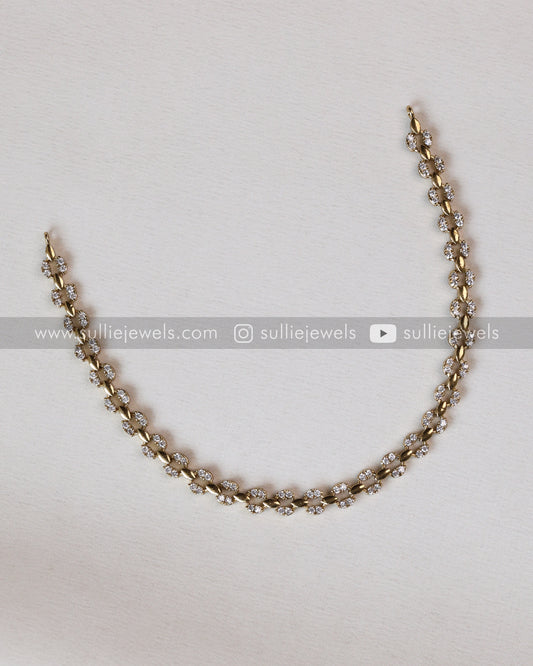 Diamond Lookalike Necklace Set