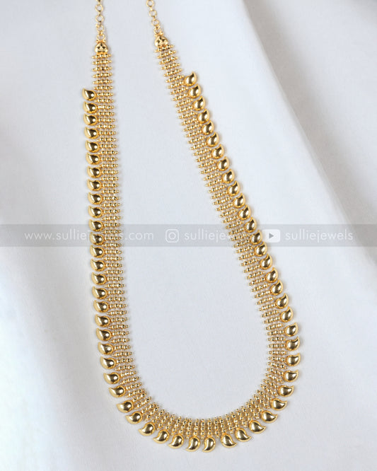 7201 - Gold Plated Mango Long Haaram