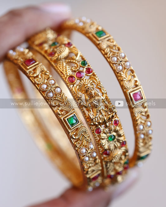 Temple Bangle - Set of 3
