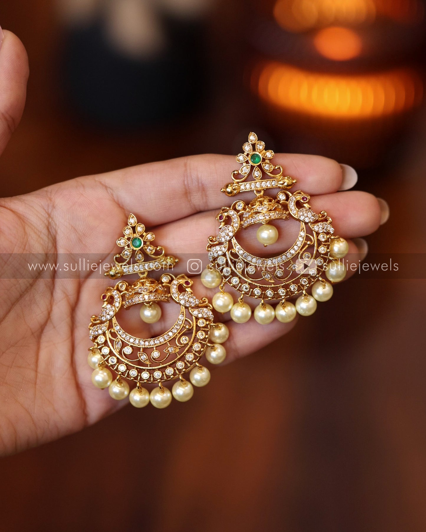 Combo Offer - Necklace, Long Necklace, Pearl Haram & 3 set of earrings