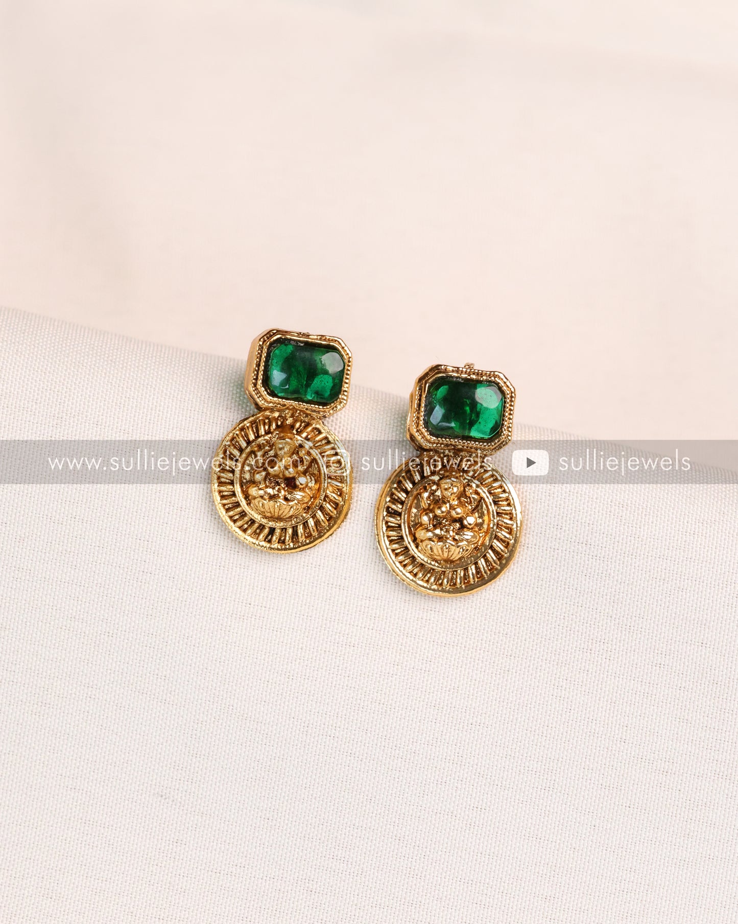 Stone Coin Necklace Set - 2 colours