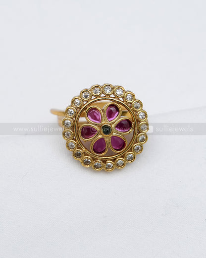 R25 - Kemp Flower Premium Adjustable Ring