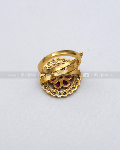 R25 - Kemp Flower Premium Adjustable Ring