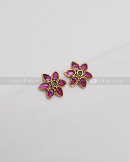 Floral Kemp Bugadi / Earcuff