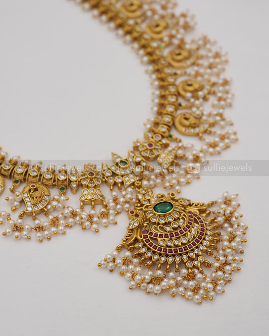 No Idol - Guttapusalu Necklace with Earring