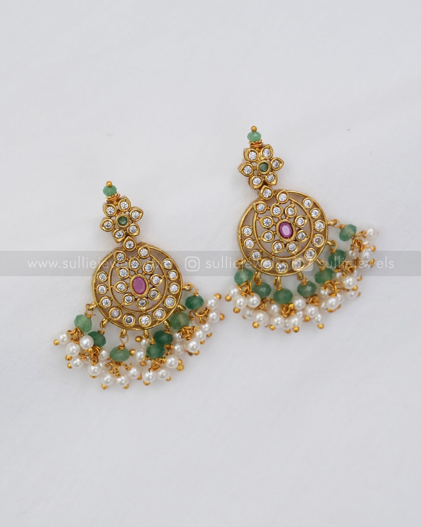 No Idol - Onyx Guttapusalu Necklace with Earring